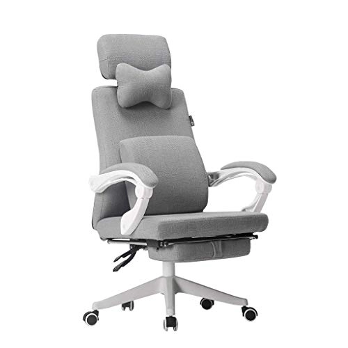Reclining Chair - Fabric Cotton Black