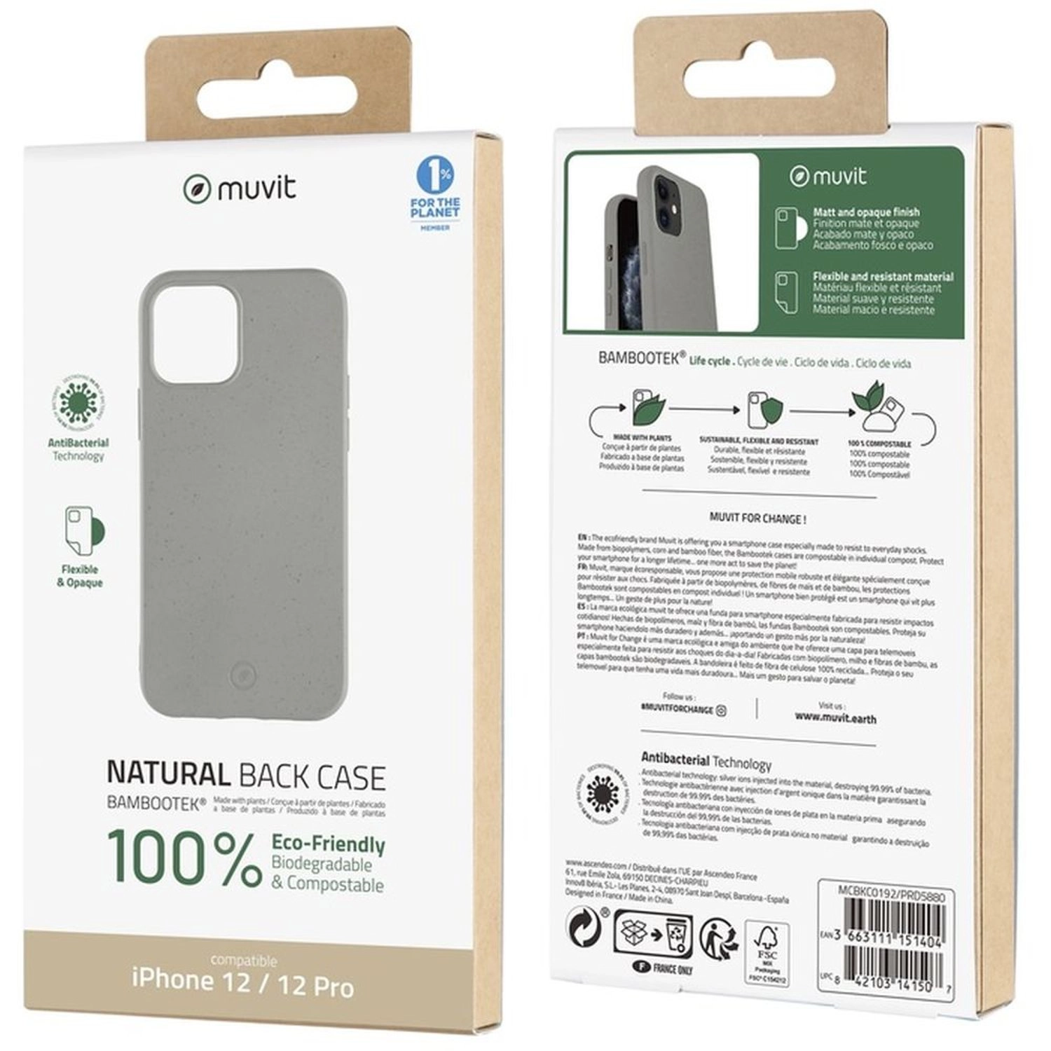 Pebble Case Smartphone Case for iPhone 12 Pro/12