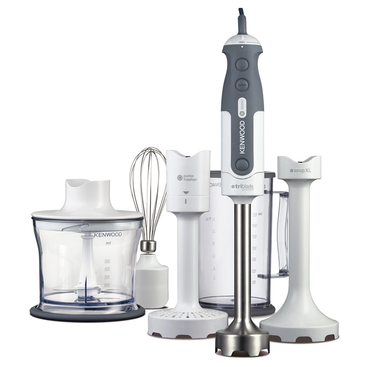Kenwood Electronics HDP406 - Triblade Hand Blender White