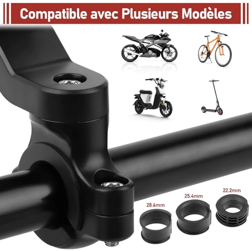 Mobile Phone Holder - Handlebar Mount 4.7-7.2 Inch