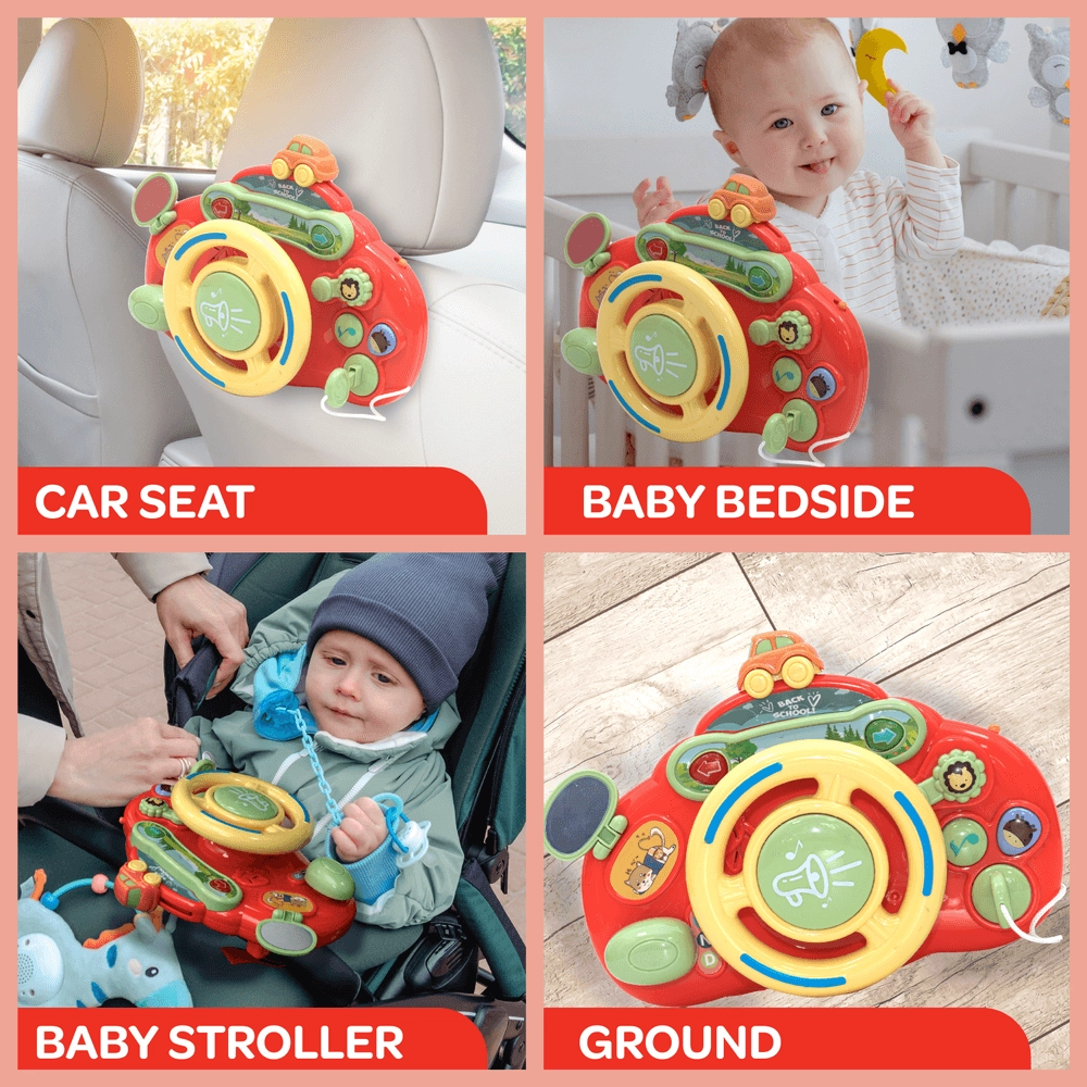 Toddler Steering Wheel Toy - 18 months and up