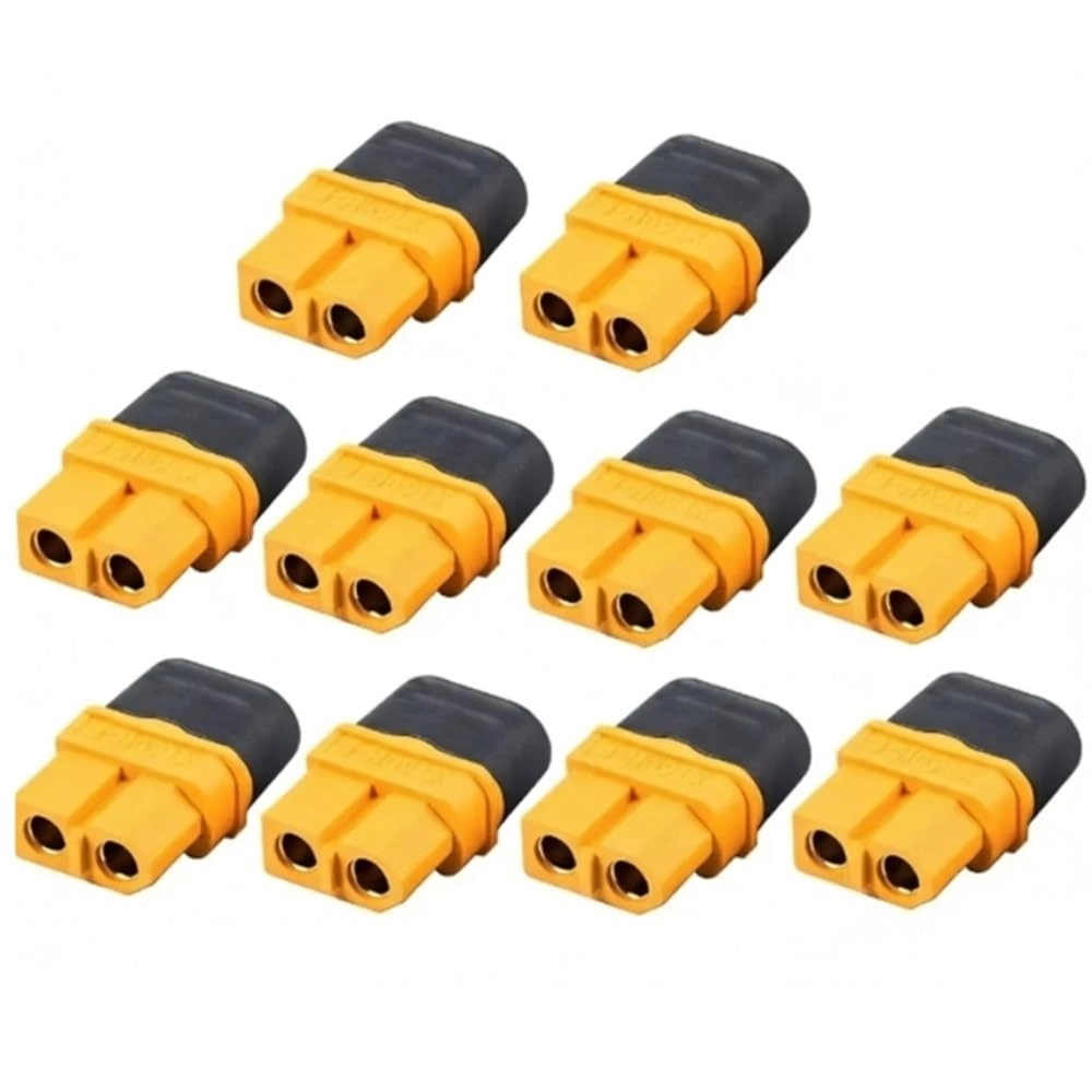 Connector with Cover - 10pcs 5 male - 5 female