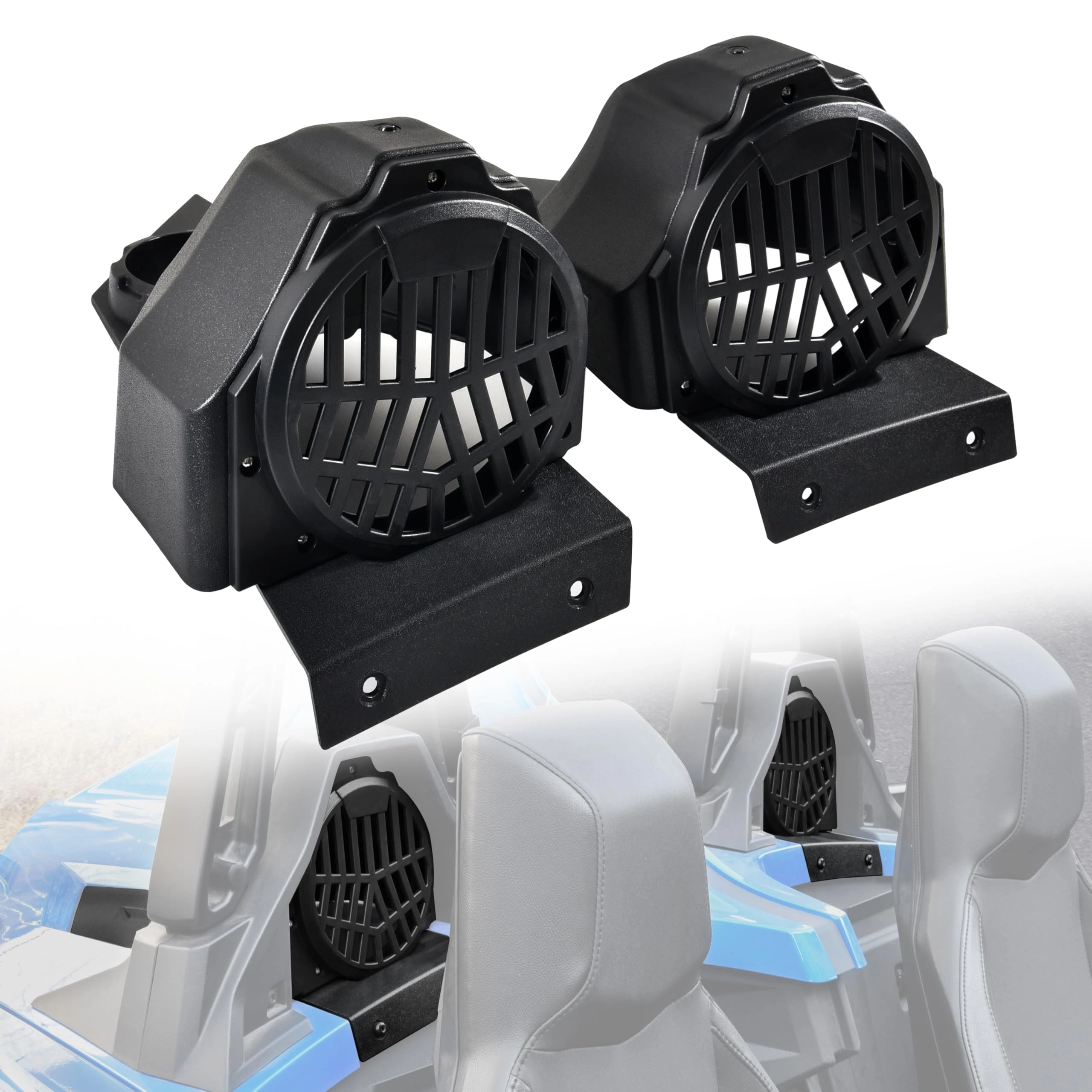 SLORIMOD Behind seat speaker pods - 6.5"