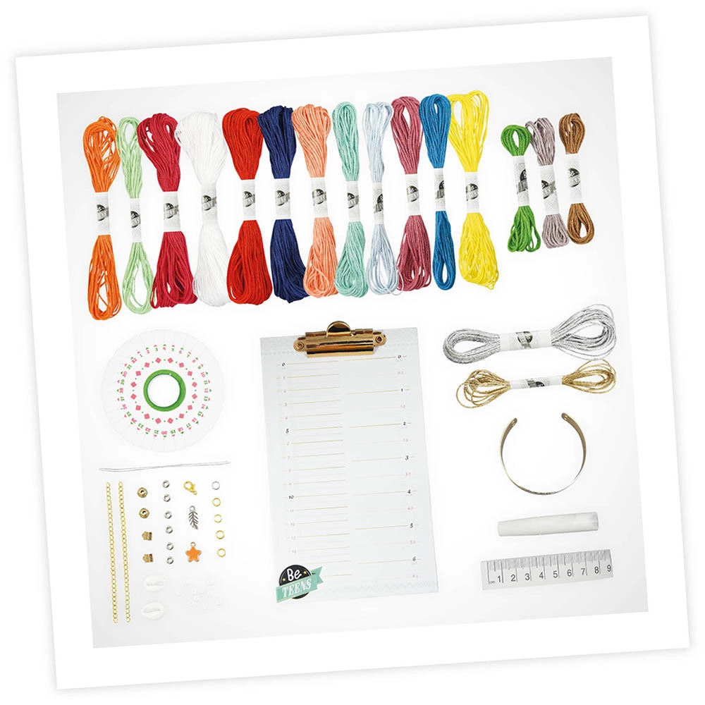 Friendship Bracelets Deluxe Kit - 15 bracelets 8 to 13+ yrs