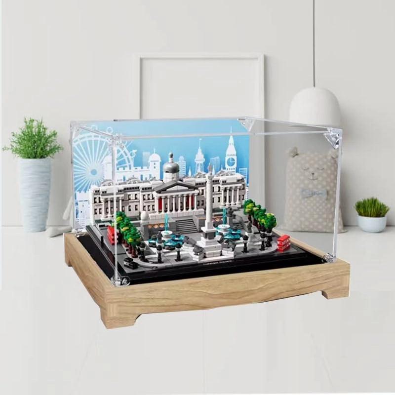 Display Case for LEGO Architecture Trafalgar Square 21045 - Acrylic