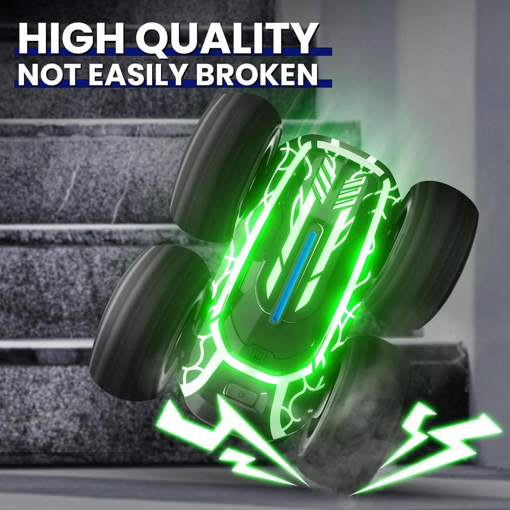 RC Disco Dancer - LED lights 16 changing modes 360 degrees roll