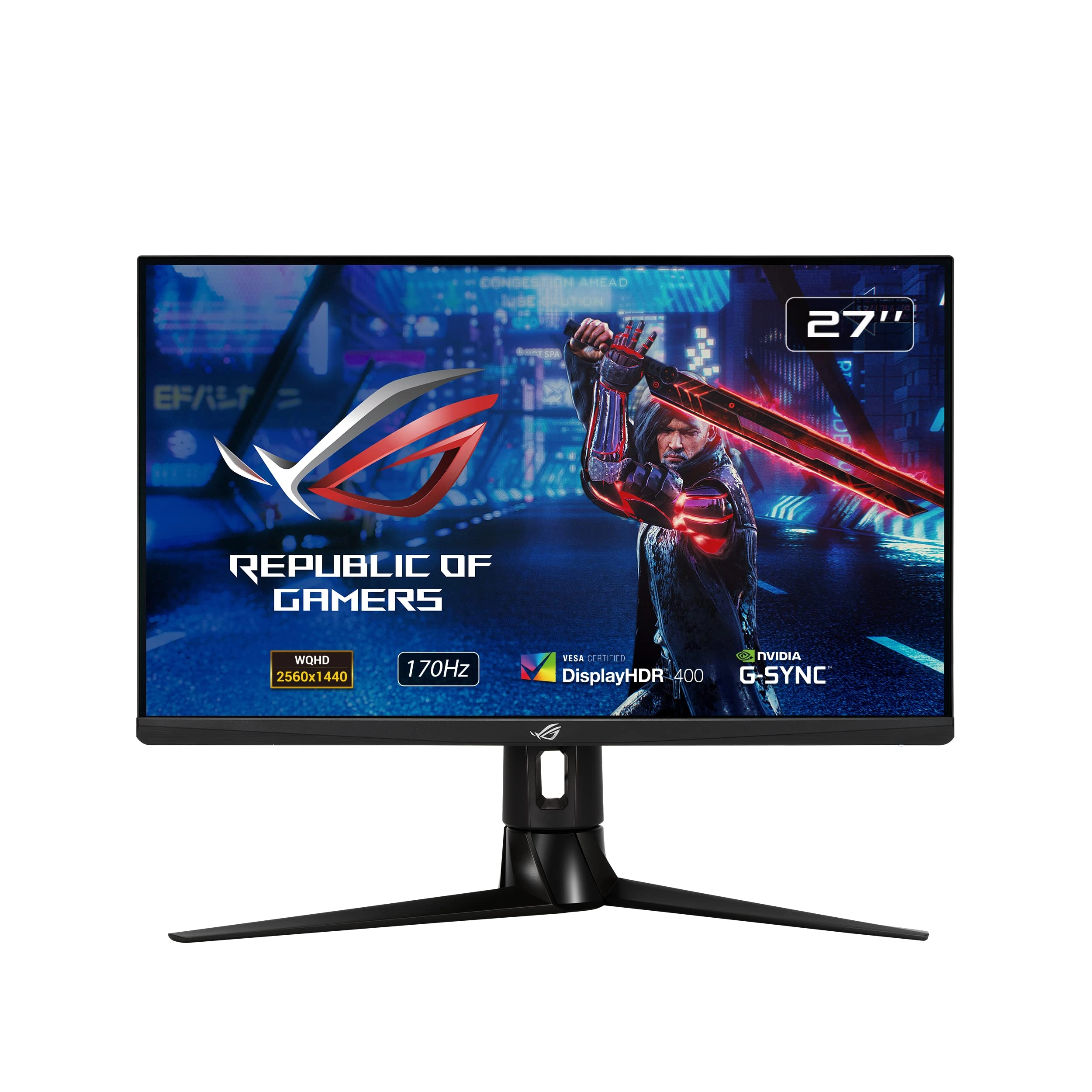 ASUS XG27AQ - 90LM06U0-B01370 27 Inches 2560 x 1440 Pixels
