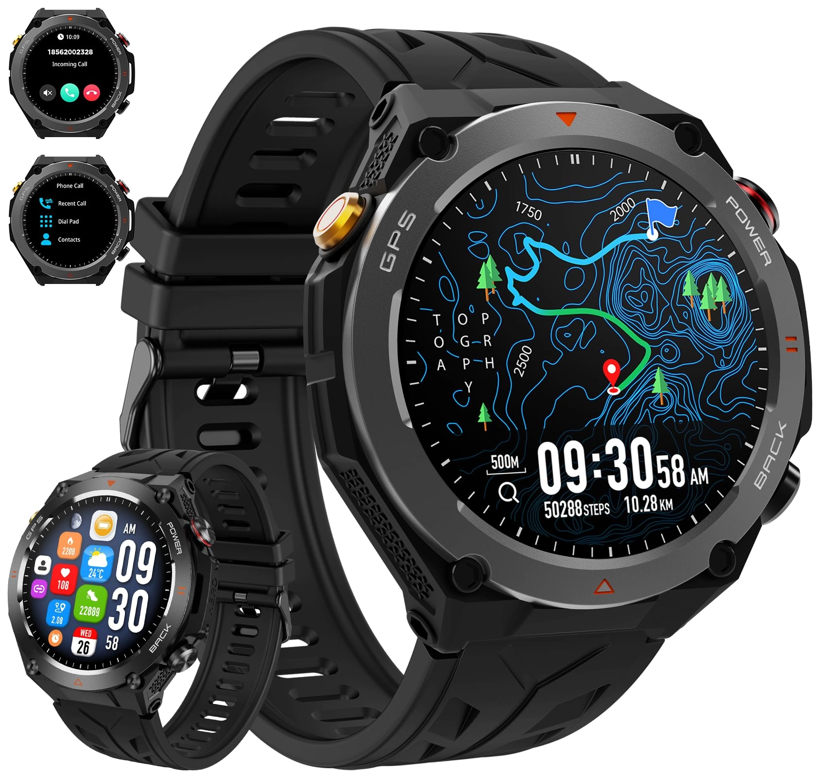 baoinse Military Smart Watch