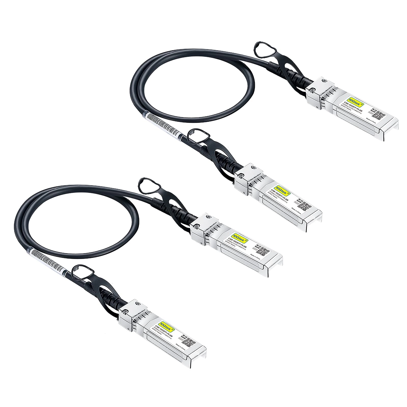 10Gtek SFP+ DAC Twinax Cable - 0.42-Meter(1.4ft)