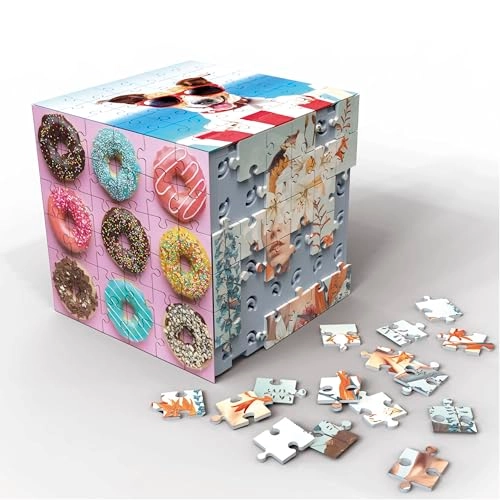 Cube Animals 3D Puzzle (RTT-20125) - 216 pcs