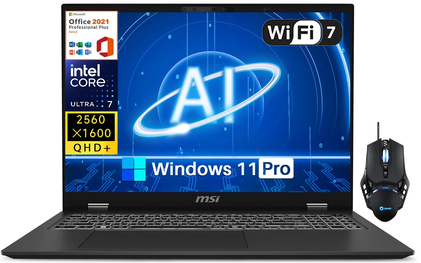 Prestige 16 AI EVO - 16'' Core i7 32GB DDR5 1TB SSD