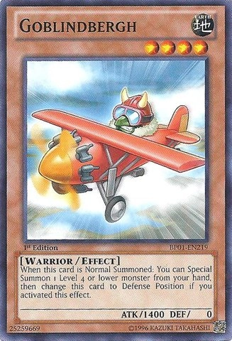 Yu-Gi-Oh! Goblindbergh BP01-EN219 - 1st Edition