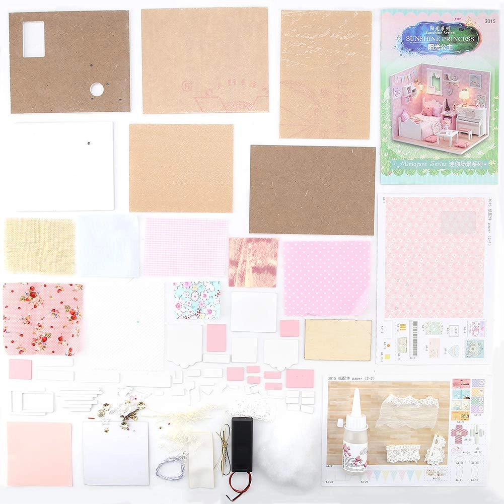 Zerodis Diy Doll House - sunshine princess