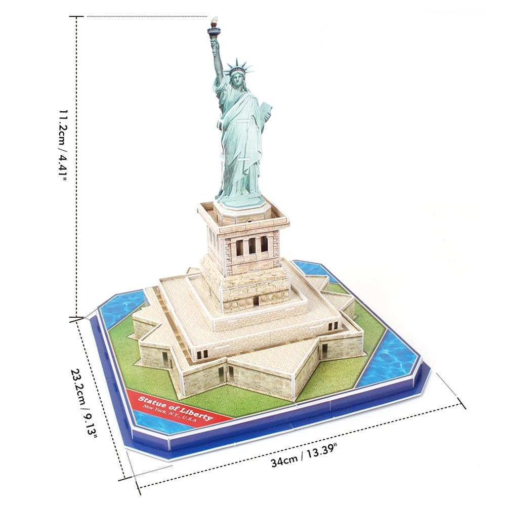 Statue Of Liberty 3D Puzzle (ALGT-C080H) - 39 pcs