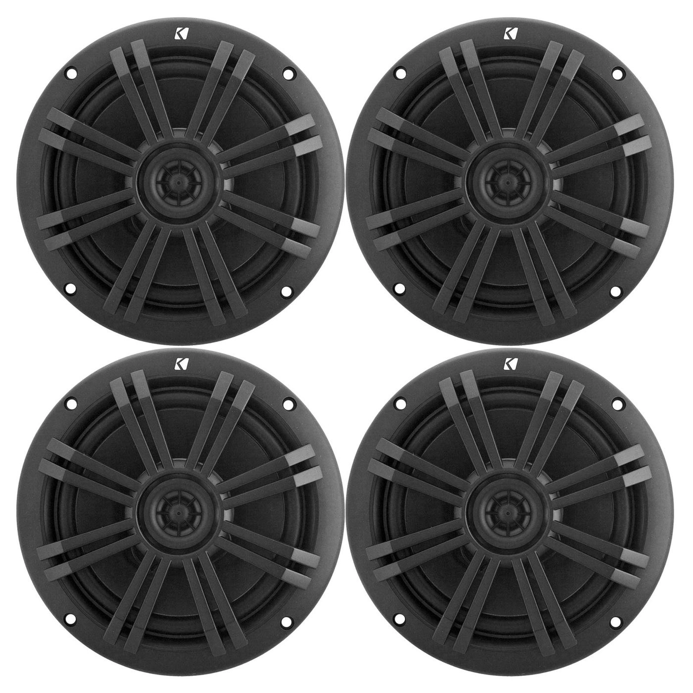 Kicker KM604B - 6.5" 50W Bundle