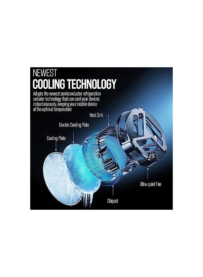 Magnetic Phone Cooler - Wireless Charging For iPhone & Android