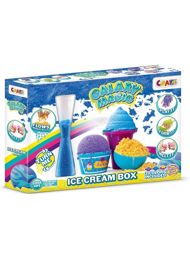 Galaxy Magic Ice Cream Box Craft Kit - 3+ years