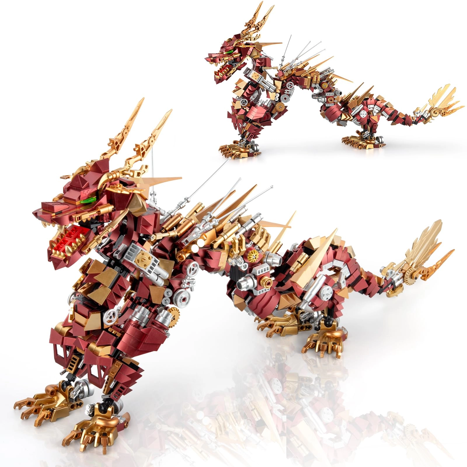 HIGH GODO Mechanical Dragon - Dragon 1596 pcs