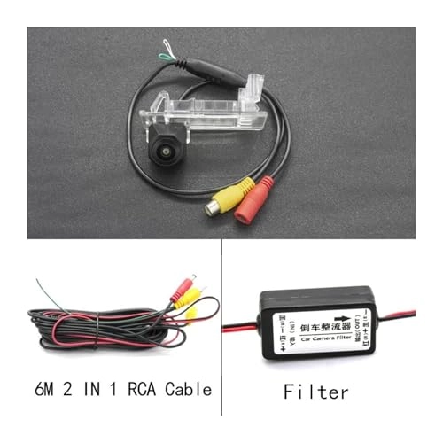 Reverse car rear view camera - Night vision Wired 720 x 540 pixels