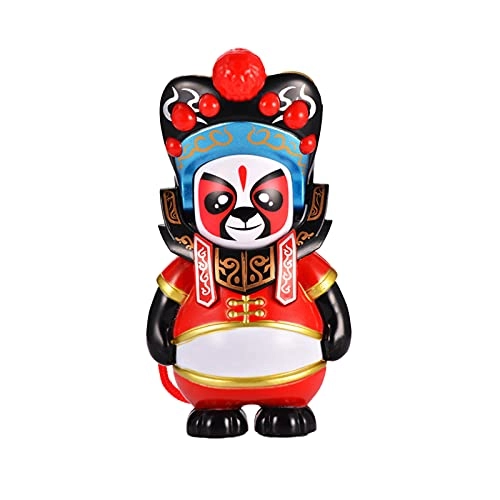 Sichuan Opera face-changing doll - Green panda 4 faces