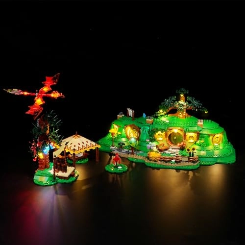 Light Kit for Lego The Lord of The Rings The Shire 10354 - Led