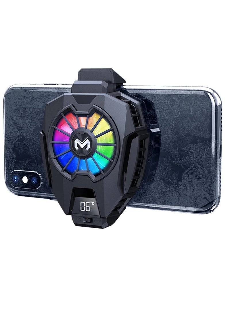 Phone Cooler with Dual Semiconductor Cooling Chip