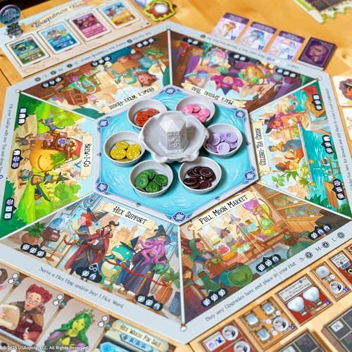 Tea Witches - Worker Placement