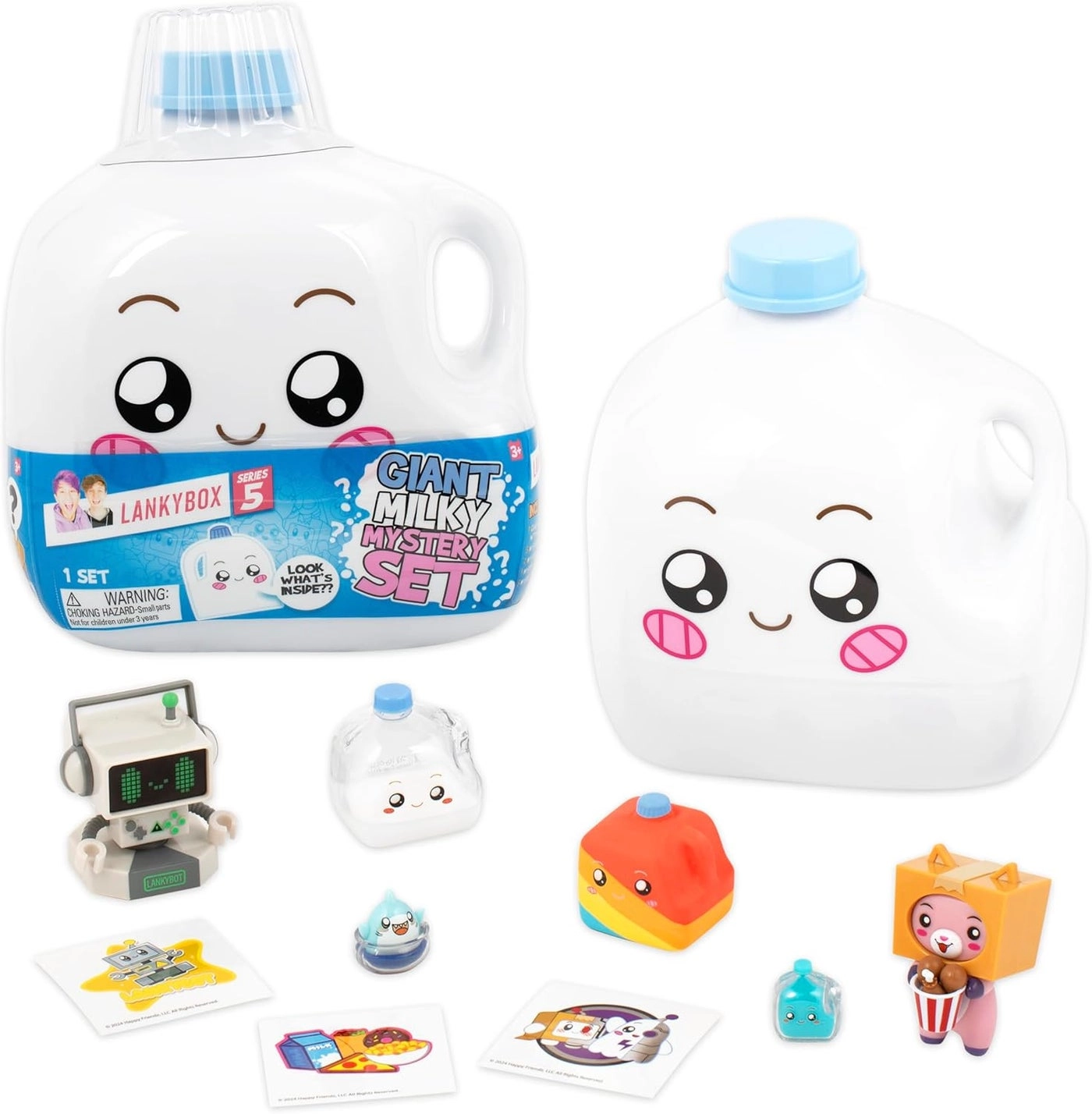 LANKYBOX Giant Milky Mystery Set - 4+ Years Milky 3 pcs (30.2 cm) (2812-SIOC)