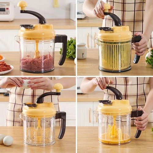Manual Food Processor - 2500ml