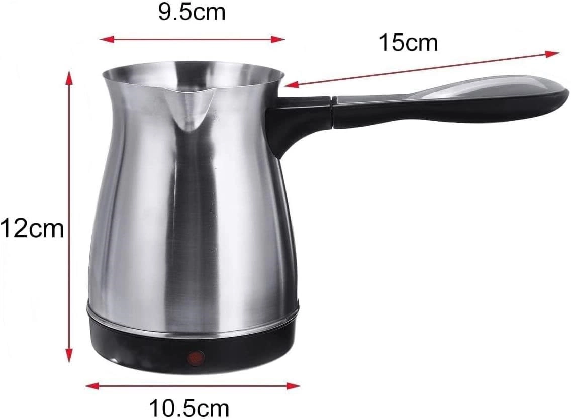 Stainless Steel Coffee Machine - Portable Waterproof Electric