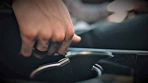 Tesla Key Ring - Handmade Wooden Black Ebony