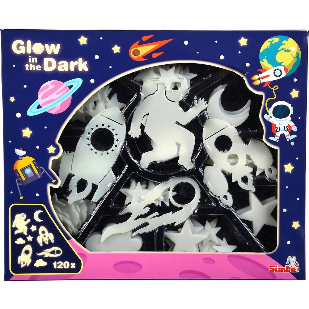 Glow In The Dark Space Mega Set - 3 +