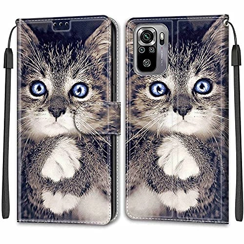 Nadoli Wallet Case Faux Leather Folio for Xiaomi Redmi Note 10 4G