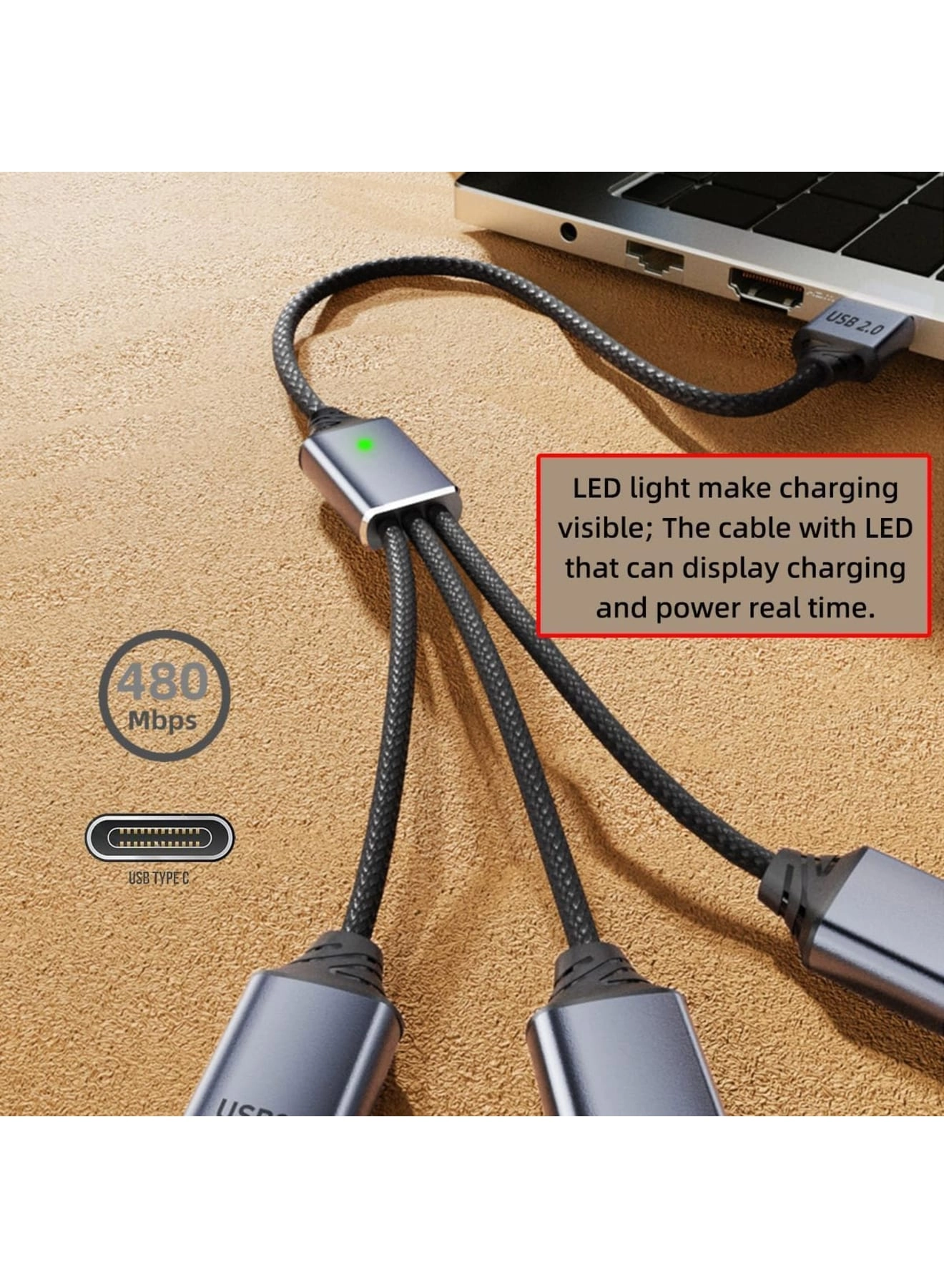 USB 2.0 Type-C Hub