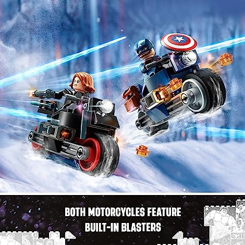 Marvel Black Widow & Captain America Motorcycles (76260)