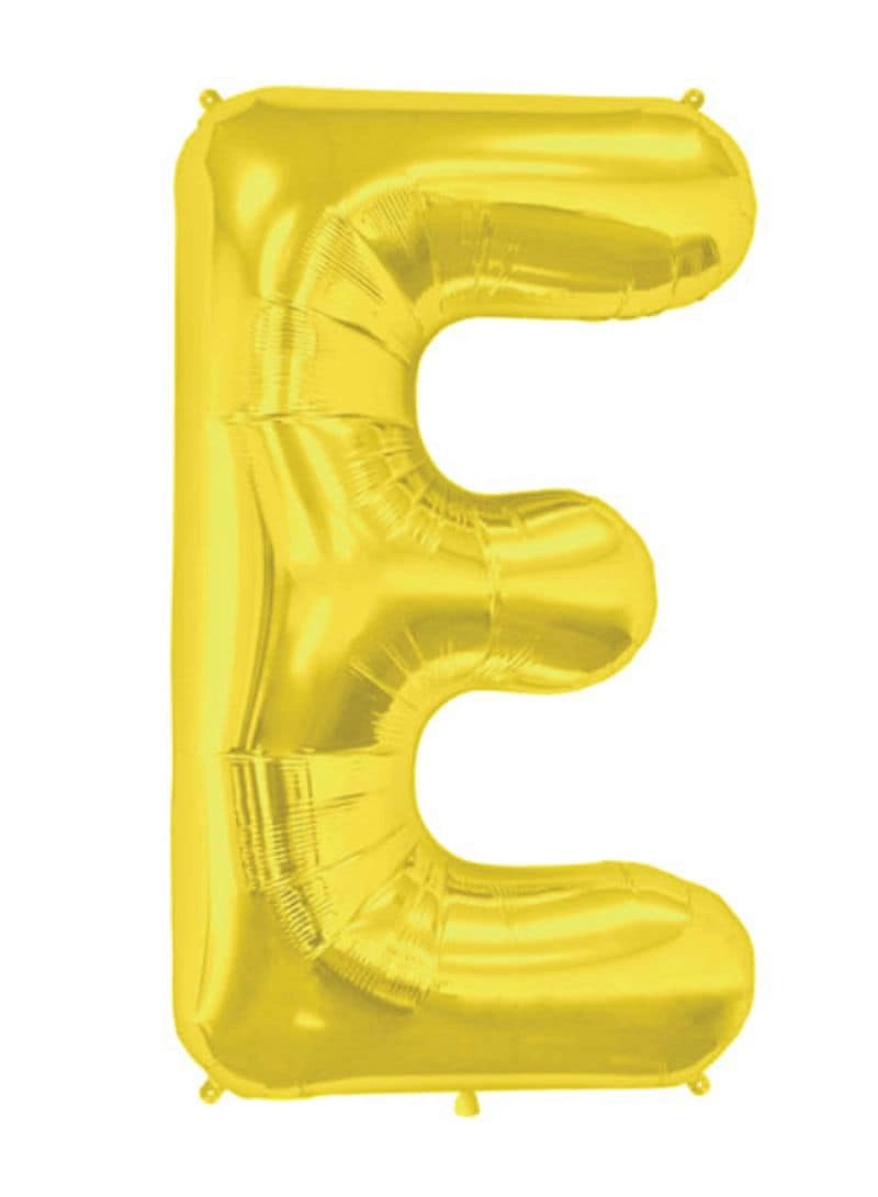Alphabetic E Letter Foil Balloon