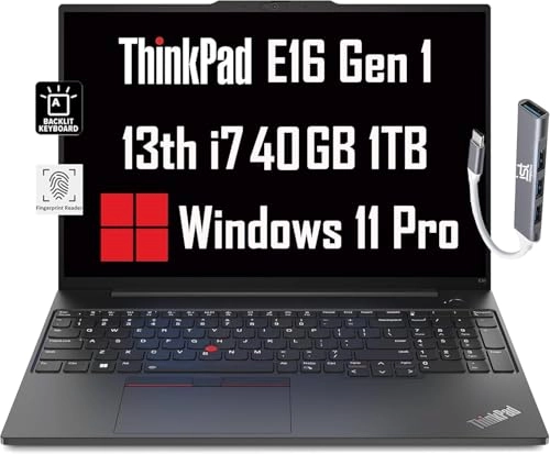ThinkPad E16 Gen 1 21JN00C4GR - 16'' i7-13700H 16GB DDR4 512GB SSD