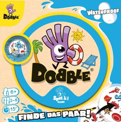 Dobble Waterproof - Card Game (German)
