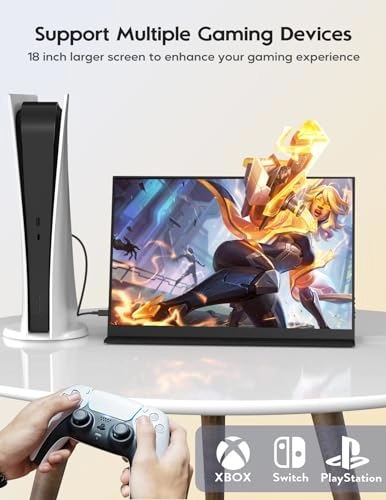 Portable Monitor - OUNSHLI Portable Monitor... 18 Inches 2560x1600