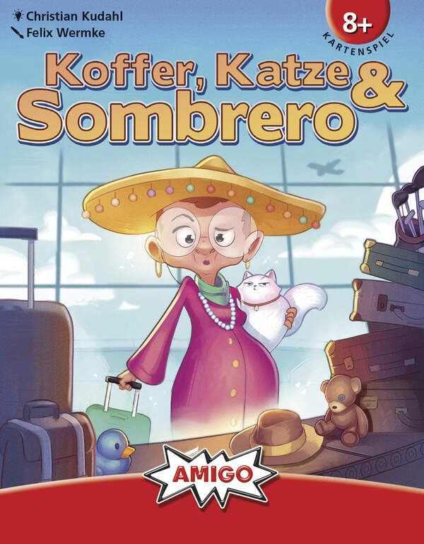 Suitcase, Cat & Sombrero - Card Game (German)