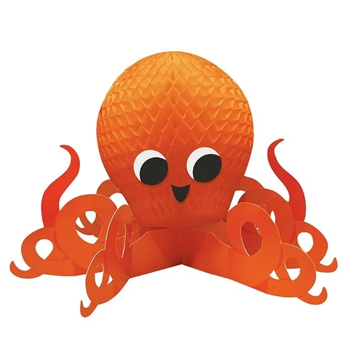CREATIVE CONVERTING Ocean Celebration Centrepiece - 3D Honeycomb 17.6x17.6x11.5in
