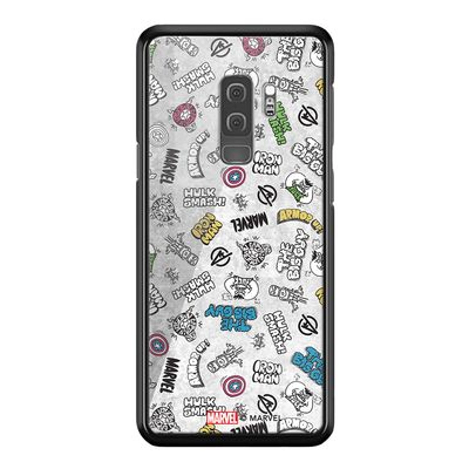 Avengers Cartoon Designs Samsung S9 Plus Cover for Galaxy S9 Plus