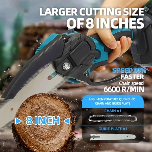 Mini Battery Chainsaw - 700W