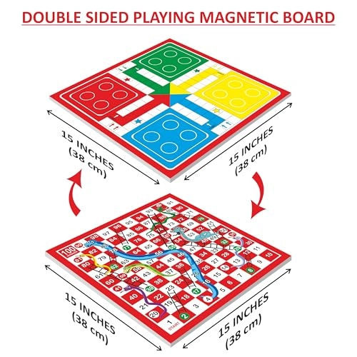 Ludo and Snake & Ladders Magnetic