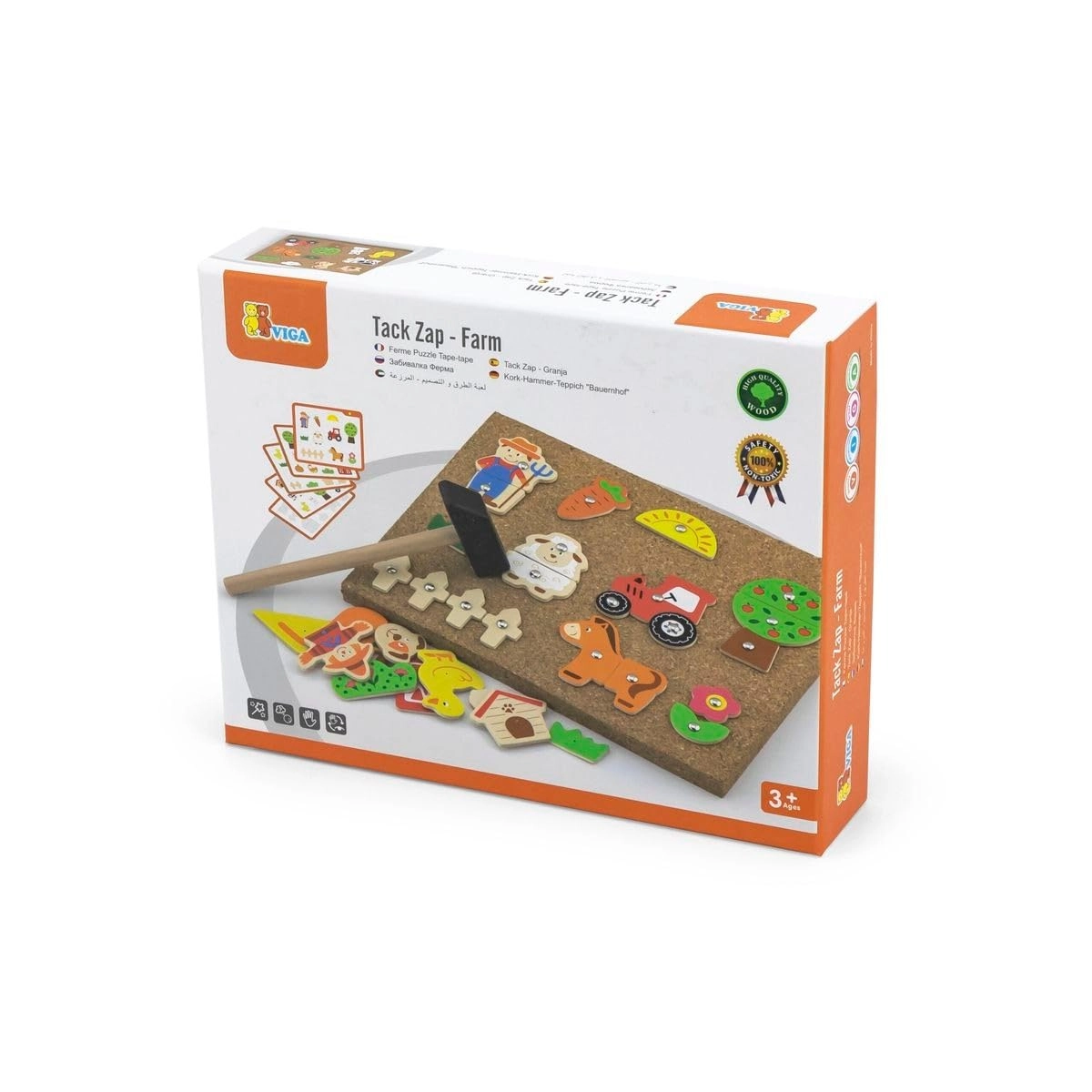 VIGA Tack Zap - 2 Years+ 6 pieces