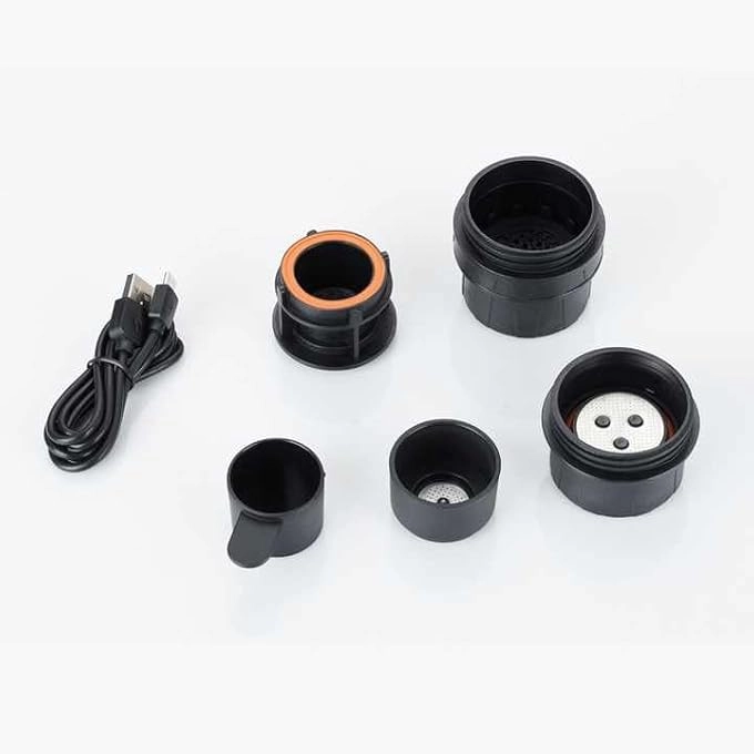 Mini Espresso Travel Coffee Maker - 18 Bar Pressure
