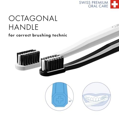 Black Is White Ultra-Soft Toothbrushes