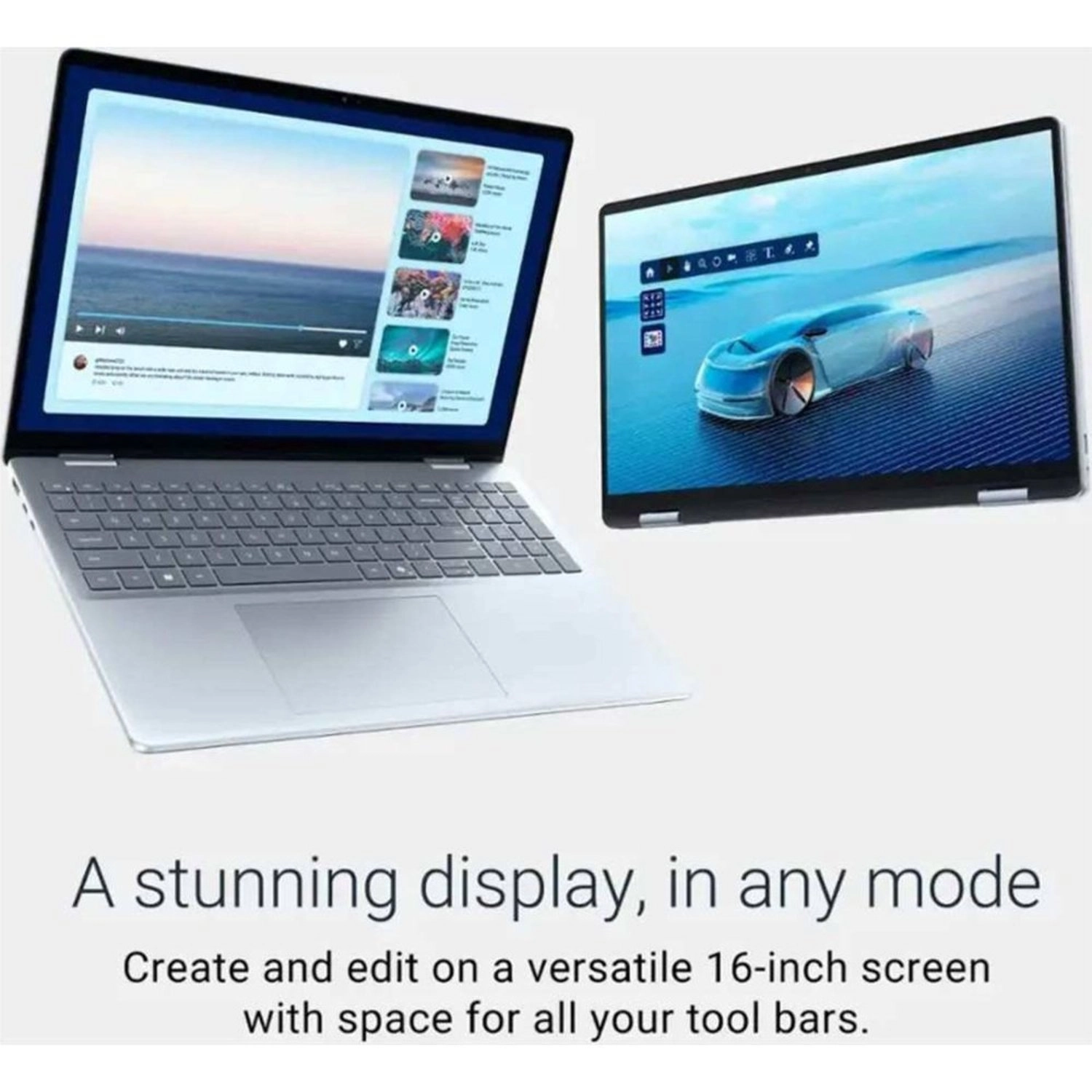 2-in-1 Convertible Copilot+ PC - 16'' 4TB 16GB Core Ultra 7