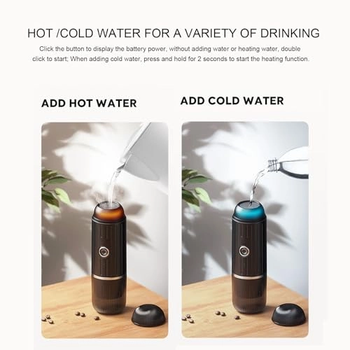 Portable Electric Coffee Maker - 150ml capsules