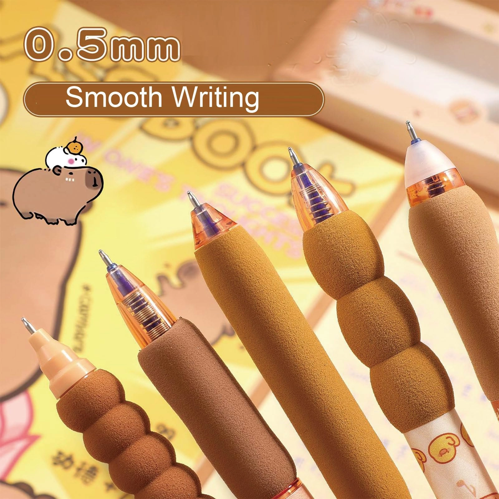 Erasable Gel Pen - 5.0 Count 0.5mm